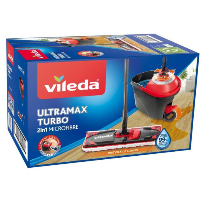 Mop Vileda zestaw Ultramax Turbo 163425
